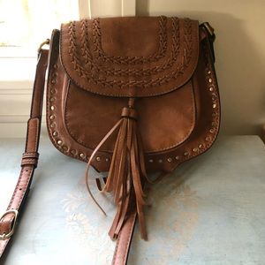 Like new fringe purse